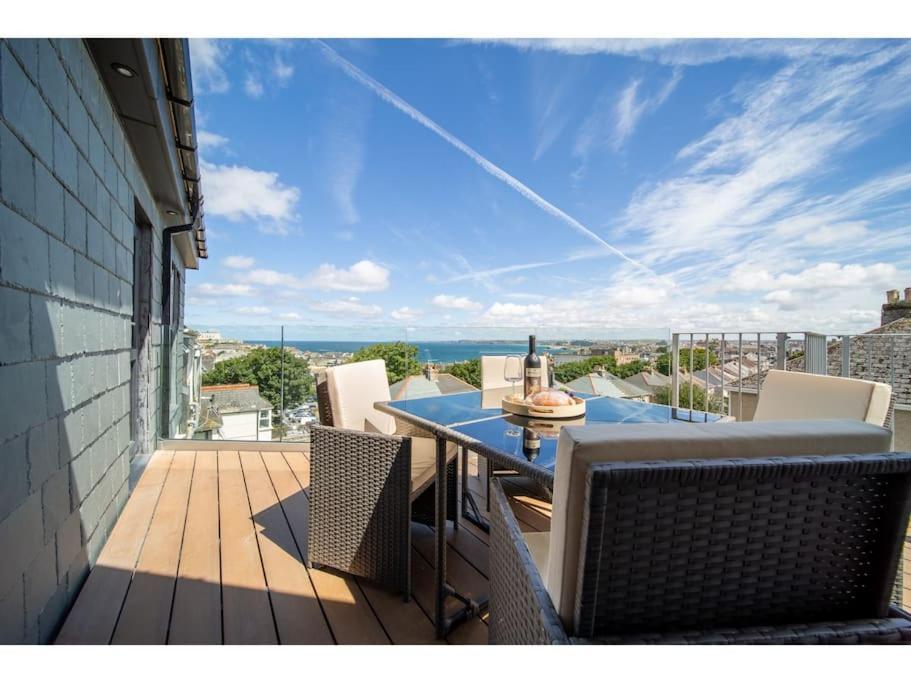 Apartamento Gwel An Keynvor Penthouse New Quay Exterior foto